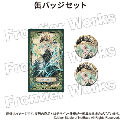 【グッズ-セットもの】Identity V CHARACTER DAY 2025Ver. 缶バッジセット 記者