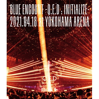 【Blu-ray】BLUE ENCOUNT~Q.E.D:INITIALIZE~ 2021.04.18 at YOKOHAMA ARENA