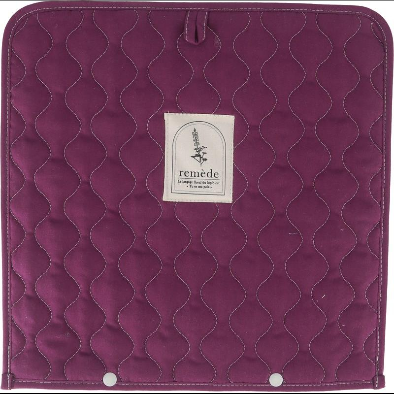 【グッズ-カバーホルダー】ノンキャラオリジナル 推し活うちわケース パープル【remede】