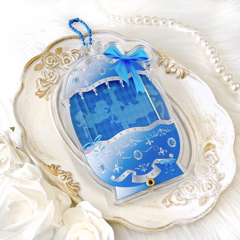 【グッズ-スタンドポップ】ノンキャラオリジナル アクリルフレーム【宝石箱】 ブルー【G.triGer】