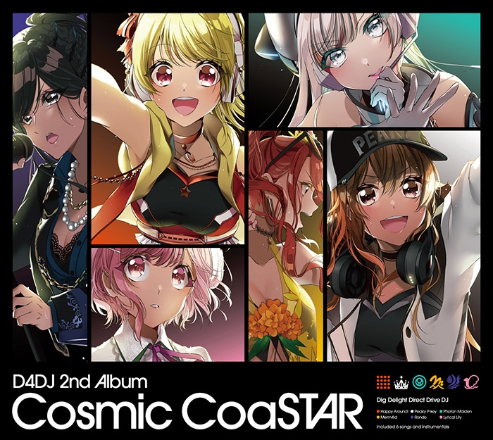 【アルバム】D4DJ 2nd Album Cosmic CoaSTAR
