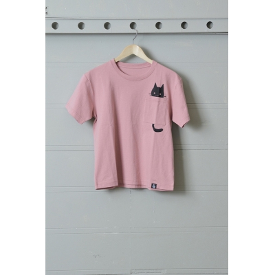 【グッズ-Tシャツ】そらる 隠れねこポケットTシャツ ピンク M