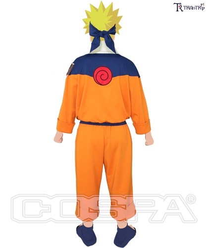 グッズ 衣装 Naruto ナルト うずまきナルト少年篇コスチュームセット Men S M アニメイト