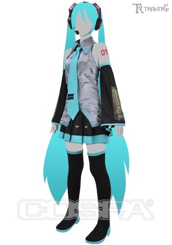 グッズ 衣装 初音ミク コスチュームセットver 2 0 Ladies M アニメイト