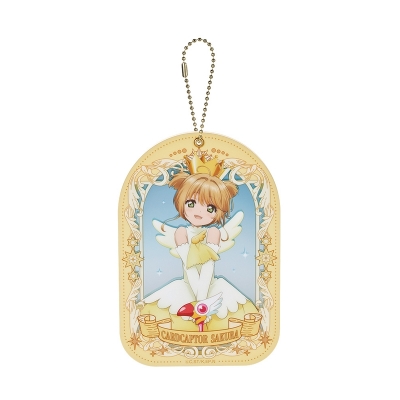【グッズ-ミラー】カードキャプターさくら クリアカード編 鏡付きアクリルキーチェーン B