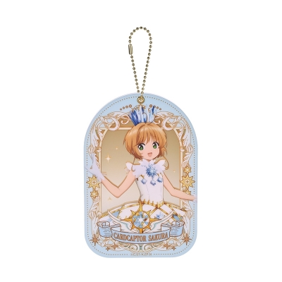 【グッズ-ミラー】カードキャプターさくら クリアカード編 鏡付きアクリルキーチェーン C