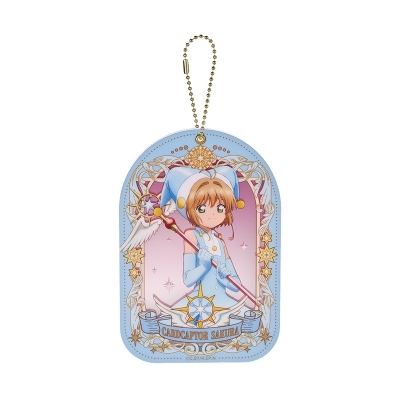 【グッズ-ミラー】カードキャプターさくら クリアカード編 鏡付きアクリルキーチェーン E
