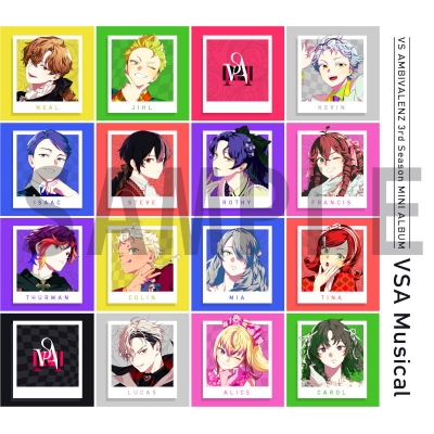 【アルバム】VS AMBIVALENZ 3rd Season MINI ALBUM -VSA Musical- 初回限定盤