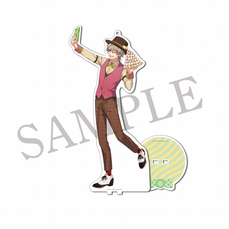 【グッズ-キーホルダー】A3! BIGアクリルスタンドキーホルダー スイーツver. 三好一成【アニメイトカフェ】