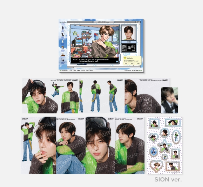 【グッズ(音楽)】セット物 2025 NCT WISH ASIA TOUR LOG in SEOUL_LOG in フォトセット_SION