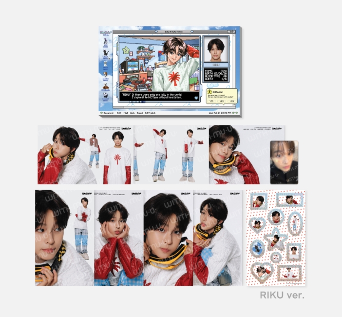 【グッズ(音楽)】セット物 2025 NCT WISH ASIA TOUR LOG in SEOUL_LOG in フォトセット_RIKU