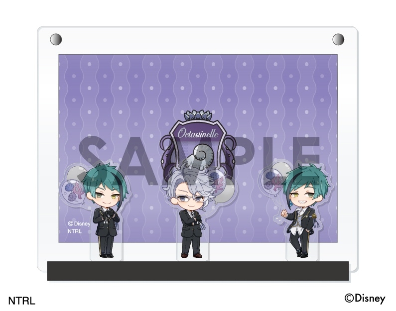 【グッズ-フォトフレーム】『ディズニー ツイステッドワンダーランド』 アクリルフォトフレーム C.オクタヴィネル寮