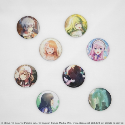 【グッズ-バッチ】プロジェクトセカイ カラフルステージ! feat. 初音ミク グリッター缶バッジ イベントイラストコレクション vol.43 B