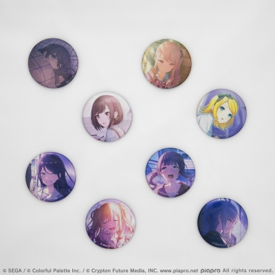 【グッズ-バッチ】プロジェクトセカイ カラフルステージ! feat. 初音ミク グリッター缶バッジ イベントイラストコレクション vol.43 C