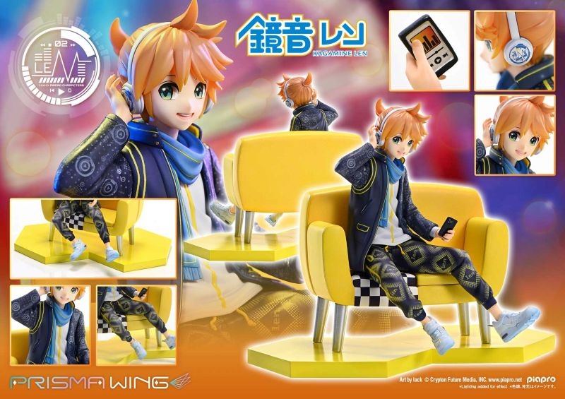 【フィギュア】PRISMA WING ピアプロキャラクターズ 鏡音レン "Art by lack" 1/7 完成品フィギュア