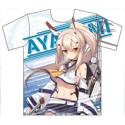 【グッズ-Tシャツ】アズールレーン フルグラフィックTシャツ 綾波改 L