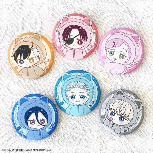 グッズ-セットもの】アニメ「WIND BREAKER」 ロゼット＆缶バッジセット 