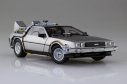 【プラモデル】ムービーメカ No.BT-05 バック・トゥ・ザ・フューチャー PartⅠ タイムマシン フィギュア付き 1/24の画像