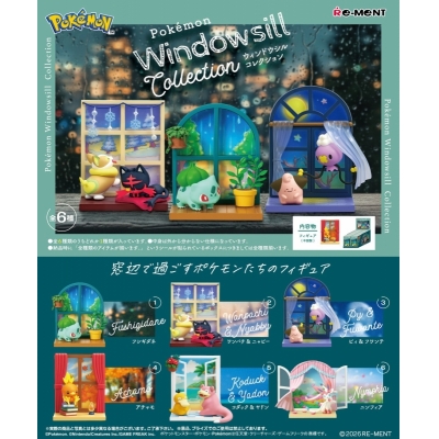 【トレーディングフィギュア】ポケモン Windowsill collection