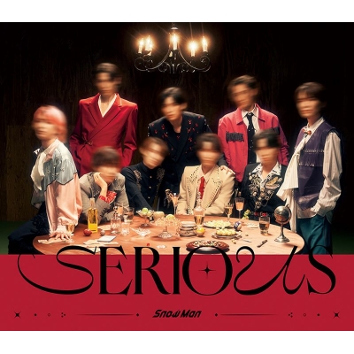 【音楽】Snow Man/SERIOUS<初回盤B>SG+DVD