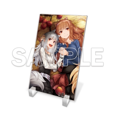 【画集・イラスト集】狼と香辛料 文倉十画集(2) 専門店限定セット【アクリルプレート付き】