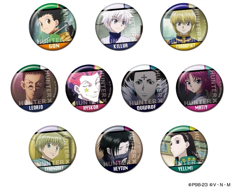 【グッズ-バッチ】HUNTER×HUNTER CANバッジ【再販】