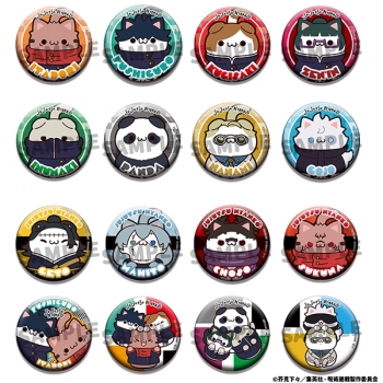 グッズ-バッチ】呪術廻戦 MEGA CAT PROJECT 呪術ニャンコ 缶バッジ 