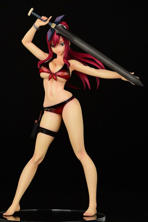 美少女フィギュア】FAIRY TAIL エルザ・スカーレット・水着 