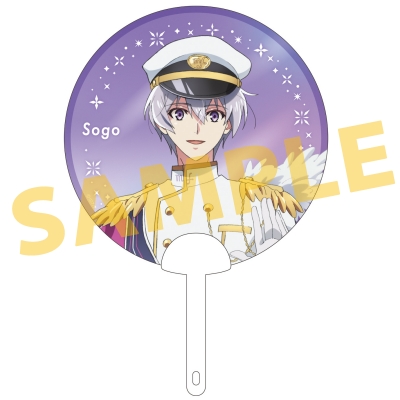 【チケット】アイドリッシュセブン First BEAT! 劇場総集編 クリアうちわ(逢坂壮五)付【前編】・【後編】ムビチケ前売券(カード)セット