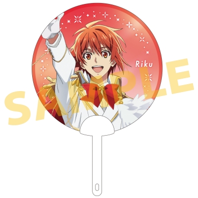 【チケット】アイドリッシュセブン First BEAT! 劇場総集編 クリアうちわ(七瀬陸)付【前編】・【後編】ムビチケ前売券(カード)セット