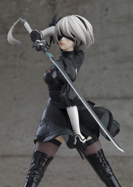 NieR:Automata Ver1.1a POP UP PARADE 2B(ヨルハ二号B型) 完成品フィギュア