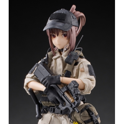 【アクションフィギュア】pocket artシリーズ PA006 セキュリティ 冷泉緋世 1/12 完成品アクションフィギュア