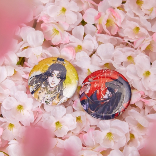 グッズ-バッチ】漫画「天官賜福」 缶バッジセット 蝶恋花(2個入 