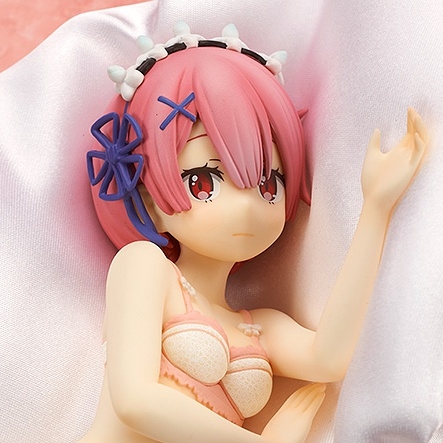 【美少女フィギュア】Re:ゼロから始める異世界生活 ラム添い寝ピンクランジェリーVer. 1/7 完成品フィギュア
