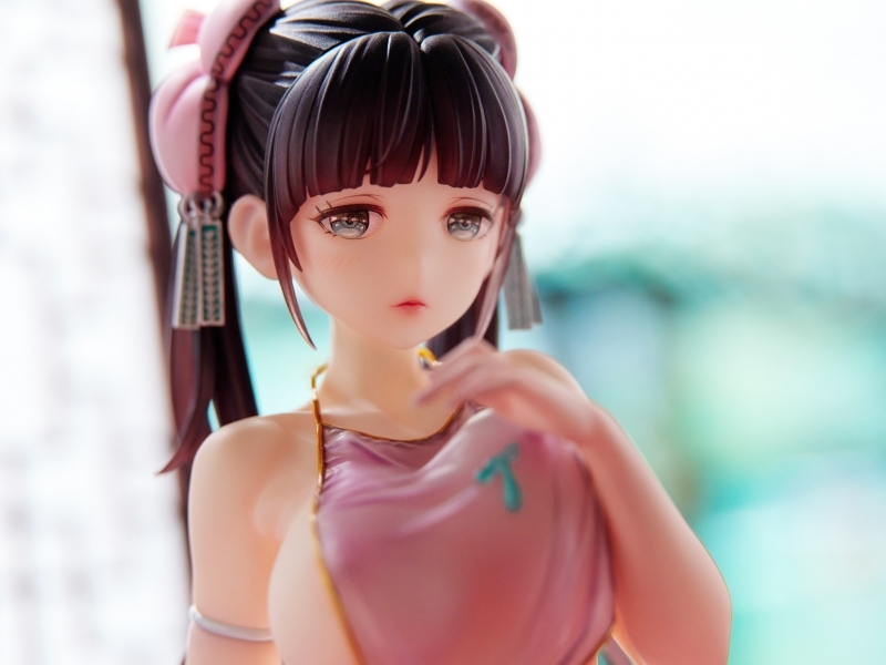 美少女フィギュア】アイスキャンディーに夢中になる古風少女 — 玲瓏 1 