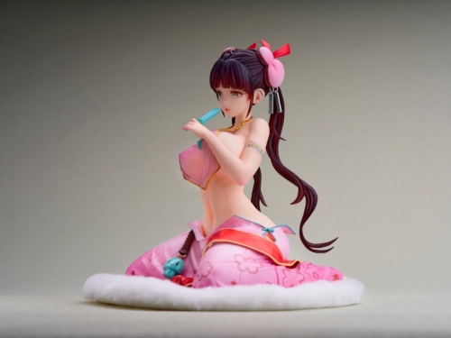 美少女フィギュア】アイスキャンディーに夢中になる古風少女 — 玲瓏 1 