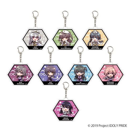 グッズ キーホルダー Idoly Pride アクリルキーホルダー 02 Trinityaile Liznoir 長瀬麻奈 ブラインド アニメイト