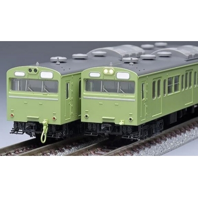 【フィギュア】103系 (初期型非冷房車・ウグイス) 増結セット (3両)