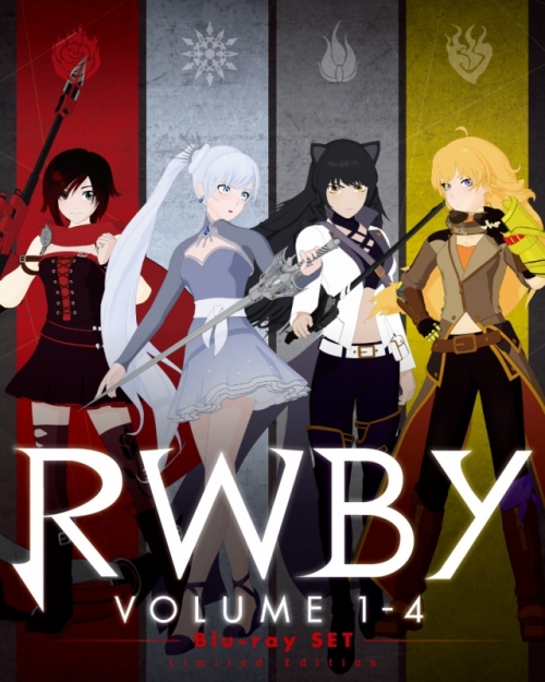 Blu Ray Web Rwby Volume 1 4 ブルーレイset アニメイト