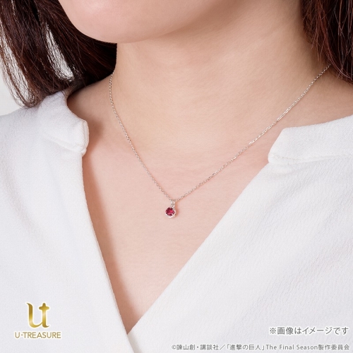 グッズ-ネックレス】進撃の巨人 シンプルネックレス ミカサ 