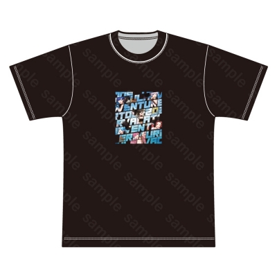 【グッズ-Tシャツ】いれいす Irregular Vacation -Adventure- Tシャツ 黒