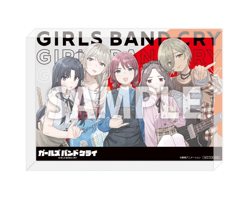 ガールズバンドクライ ガルクラ Blu-ray 3巻 申込券欠品 大き