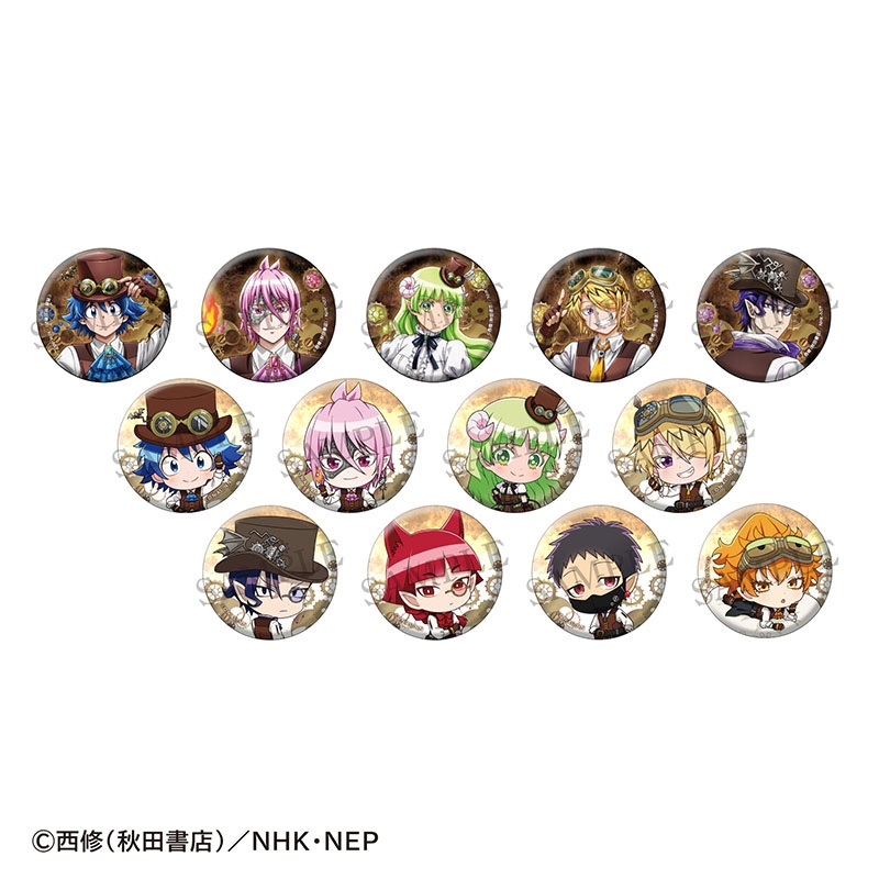 【グッズ-バッチ】◆魔入りました!入間くん◆ トレーディング缶バッジ【アニメイトカフェ】