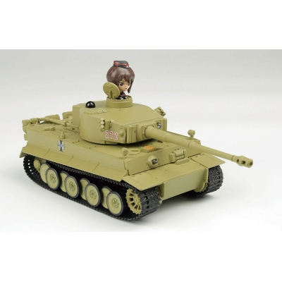 【アクションフィギュア】ガールズ&パンツァー RCバトル戦車道シリーズ ティーガーI 黒森峰女学園 1/64 完成品ラジコン【再販】