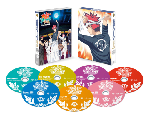 Blu Ray Tv 食戟のソーマ 弐ノ皿 Blu Ray Box 初回仕様版 アニメイト