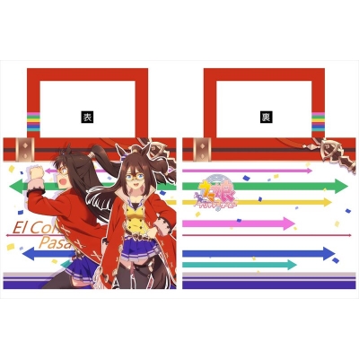 【グッズ-バック】ウマ娘 プリティーダービー 撥水肩掛けトートバッグ 「エルコンドルパサー」