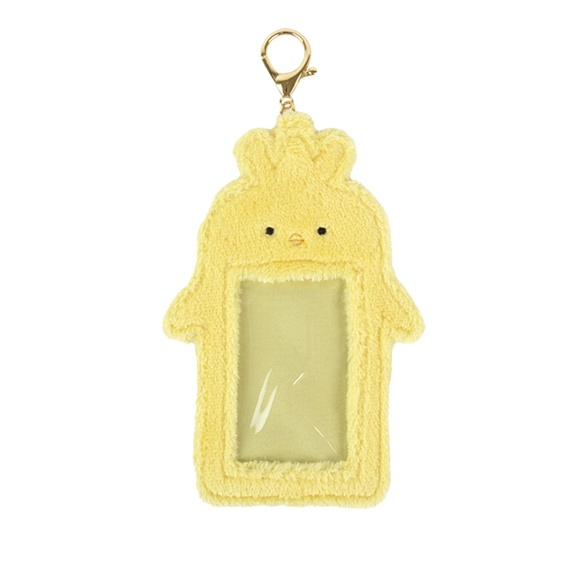 【グッズ-カードケース】ノンキャラオリジナル アニマルチェキケース イエロー【Appel Toi】