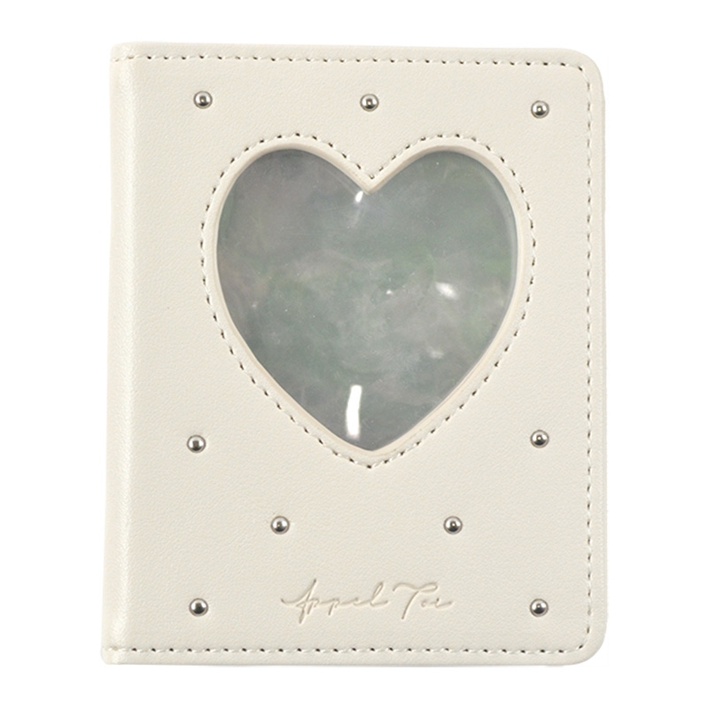 【グッズ-ファイル】ノンキャラオリジナル スタッズコレクトブック アイボリー【Appel Toi】