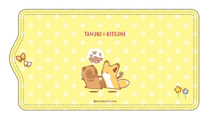グッズ キーケース タヌキとキツネ キーケース アニメイト