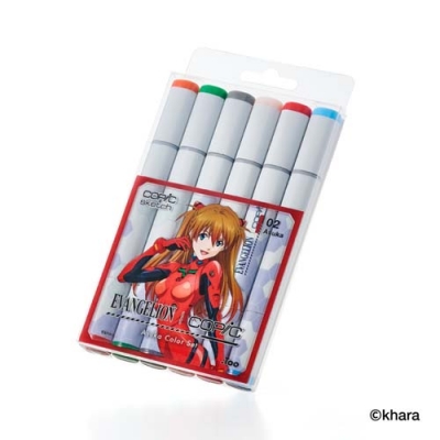 【画材-コピック】EVANGELION×COPIC Asuka Color Set